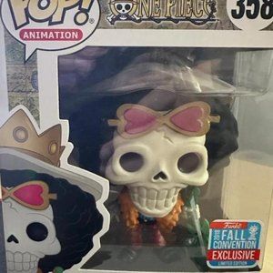 One Piece Brook Funko Pop NYCC shared exclusive